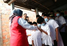 Kunjungi Panti Asuhan, PMI Palembang Komitmen Perkuat Kepedulian Sosial