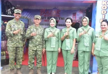 Pangdam II Sriwijaya Tinjau Bazar HUT ke-81 TNI di Palembang