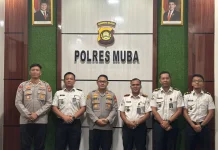 Lapas Sekayu-Polres Muba Tingkatkan Koordinasi Keamanan