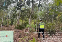 Polres Banyuasin Lakukan Patroli Karhutla di Dua Kecamatan
