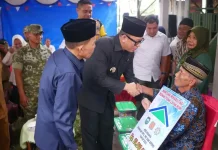 Bupati Pastikan Penerima Perbaikan RTLH di OKU Tetap Terima Bansos