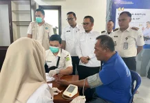 Lapas Sekayu Periksa Darah Pegawai, Pastikan Kesehatan Petugas dan Penghuni Lapas