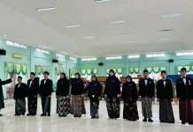 Sebanyak 11 Pejabat Kemenhaj Sumsel Dilantik