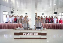 Sebanyak 62 Personel Polres OKI Disiapkan untuk Operasi Sikat Musi