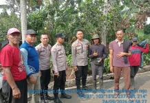 Bhabinkamtibmas Pagar Alam Ajak Warga Cegah Karhutla