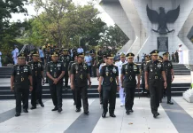 Ziarah ke Monpera, Danrem 044/Gapo Ingatkan Jasa Pejuang Harus Terus Tumbuh