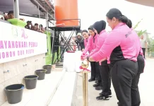 Atasi Krisis Air Bersih, Bhayangkari Sumsel Salurkan 18 Sumur Bor