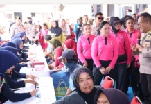 HKGB ke-74, Warga Pesisir Banyuasin Dapat Bantuan dan Layanan Kesehatan