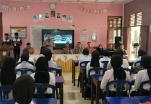 Kapolsek Muara Kuang Bekali Siswa tentang Jiwa Kepemimpinan