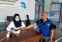 Lapas Sekayu Pantau Kesehatan dan Gizi Warga Binaan Lansia