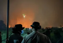 Lahan di Samping Pintu Tol Pemulutan Terbakar, Polisi Pakai Drone untuk Pemadaman