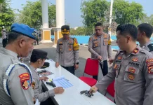 Polres OKU Perketat Pengawasan Senpi Dinas Personel