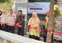 BPJS dan Unsri Bangun Sarana Publik Taman Gotong Royong