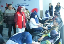 Perkuat Kolaborasi, PMI Palembang Jaga Ketersediaan Stok Darah