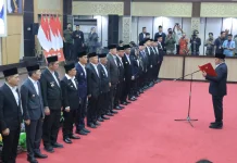 Pengurus KDEKS Dikukuhkan, Wali Kota Palembang Dorong Ekonomi Syariah