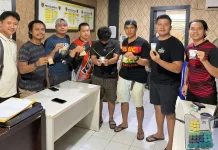 Polsek Keluang Amankan Dua Pria Bawa Ratusan Ekstasi