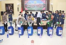 Polres Banyuasin Musnahkan Barang Bukti 21,9 kg Sabu