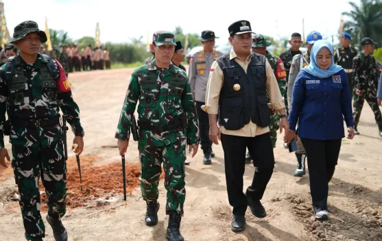 Resmi Ditutup, Bupati Banyuasin Apresiasi TMMD ke - 127