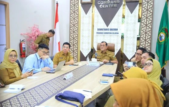 Ikuti Rakor Nasional, Pemprov Sumsel Matangkan Kesiapan Idul Fitri