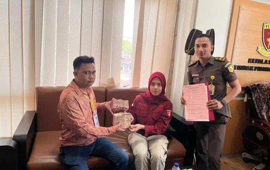 Kejari Banyuasin Terima Rp156,8 Juta Uang Pengganti Perkara Tipikor