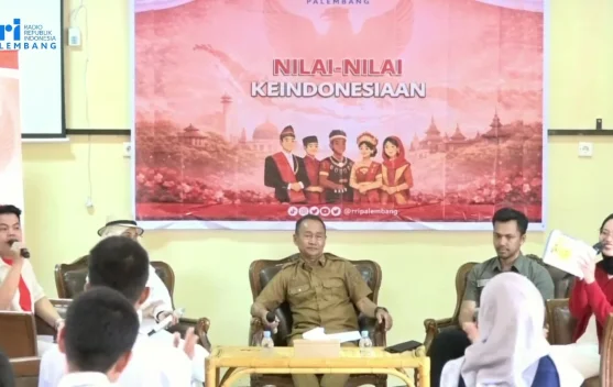 Pro 2 RRI Palembang Gelar Simfoni Kebhinekaan di SMAN 3 Palembang