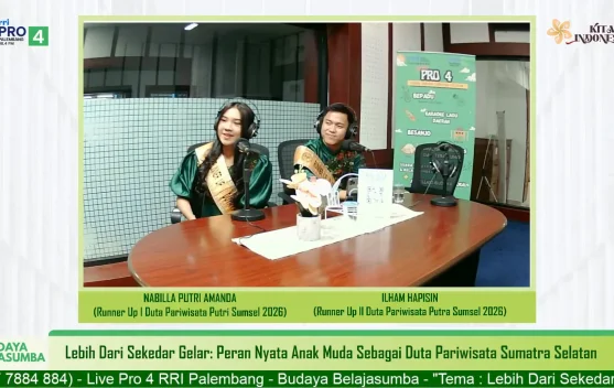 Duta Pariwisata Sumsel 2026 Gaungkan Peran Anak Muda