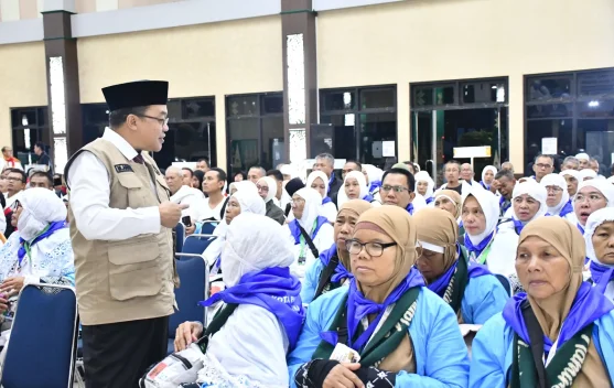 Sakit saat Masuk Asrama, Jemaah Haji Lansia Kloter 13 Palembang Tunda Berangkat
