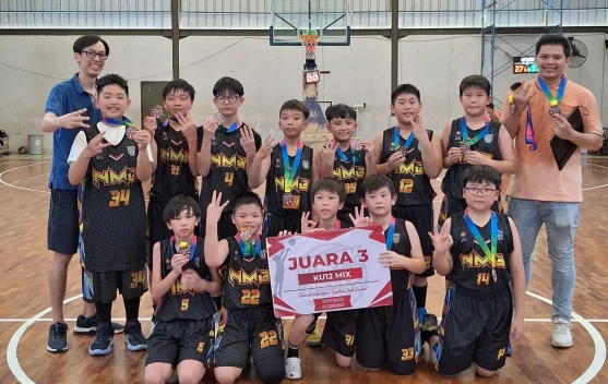 NMB Club Raih Juara Tiga Happyhoops KU-12