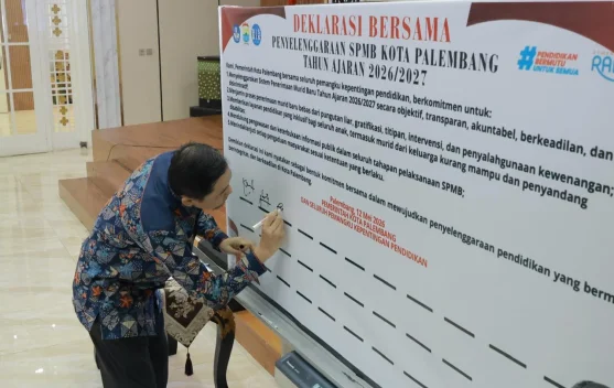 Pemkot Palembang Larang Titipan Penerimaan Siswa Baru 2026