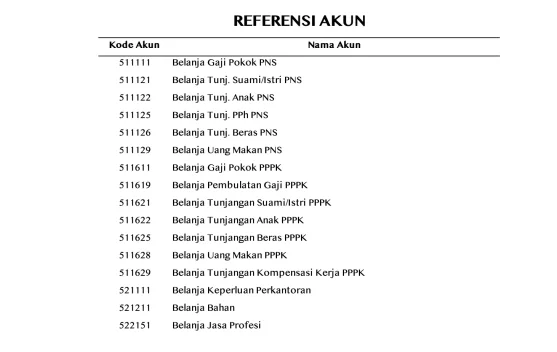 Memahami Chart of Account (COA) dalam Pengelolaan Keuangan Instansi Pemerintah