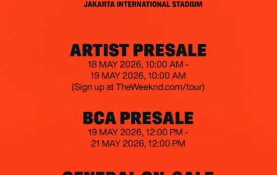 Tutorial War Tiket The Weeknd Jakarta 2026