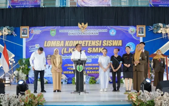 LKS SMK Sumsel jadi Ajang Cetak Talenta Siap Kerja