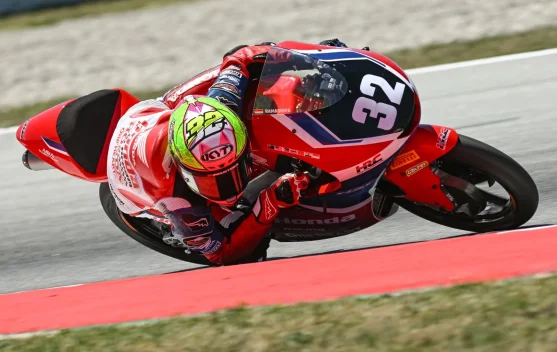 Ramadhipa Cetak Debut Gemilang di Moto3 Junior World Barcelona