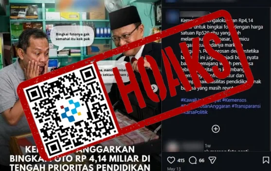 Cek Fakta: Hoax Kemensos Anggarkan Dana Miliaran untuk Bingkai Foto