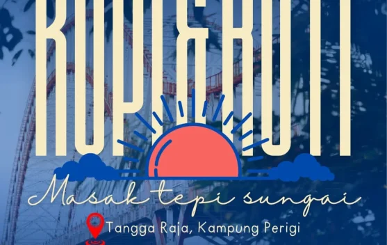 Masak Tepi Sungai Angkat Tradisi Kopi dan Roti Palembang