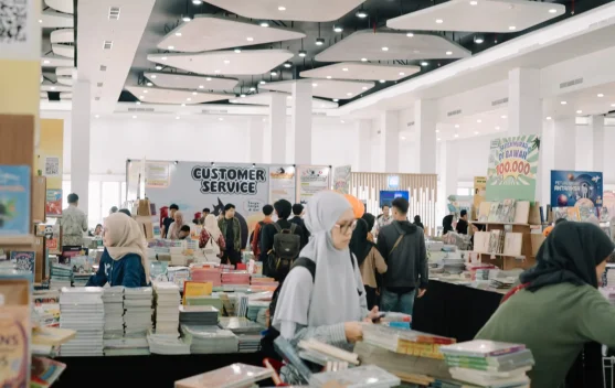 BBW Palembang Tebar Promo Akhir, Beli 4 Buku Gratis 5 Buku