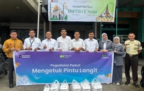 Pegadaian Sumbagsel Salurkan Ratusan Paket Bantuan lewat MPL