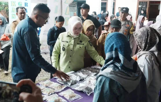 Pemkab Banyuasin Gelar Gerakan Pangan Murah di Sungai Rengit