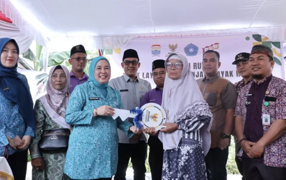 BAZNAS Palembang Bedah 26 Rumah, Warga Kini Bebas Banjir