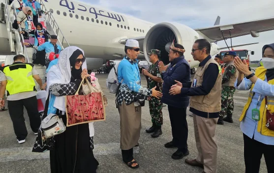 Bandara Internasional SMB II Resmi Menutup Rangkaian Debarkasi Haji