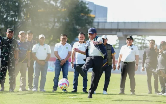 Buka Piala U15 Sumsel, Herman Deru Siapkan Bibit Pesepak Bola Nasional