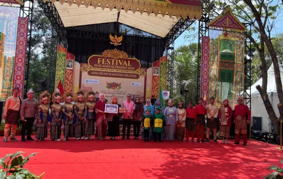 Sanggar Beremben Besi Tampilkan Ande-Ande Panjang di Festival Seni Tradisi Sumsel