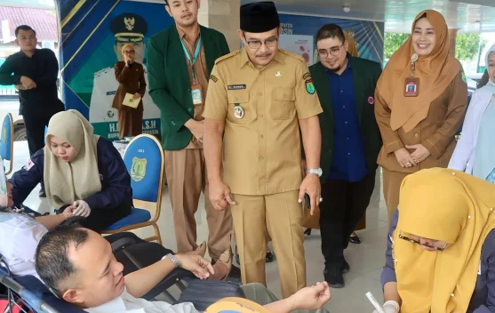 Pemkab Muba Dukung Donor Darah IDI untuk Kemanusiaan