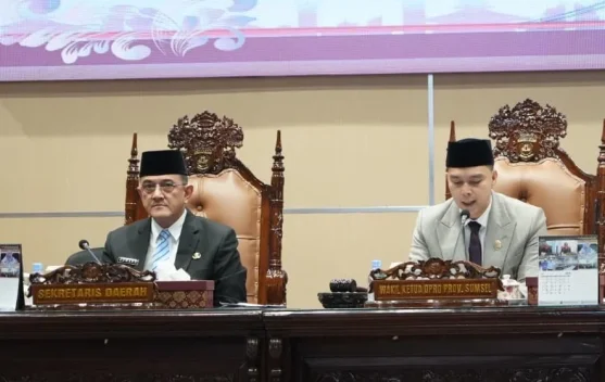 Wakili Gubernur, Sekda Sumsel Tanggapi Pandangan Umum Fraksi