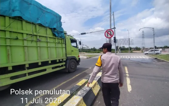Polsek Pemulutan Jaga Ketat Tiga Titik Rawan Kriminalitas