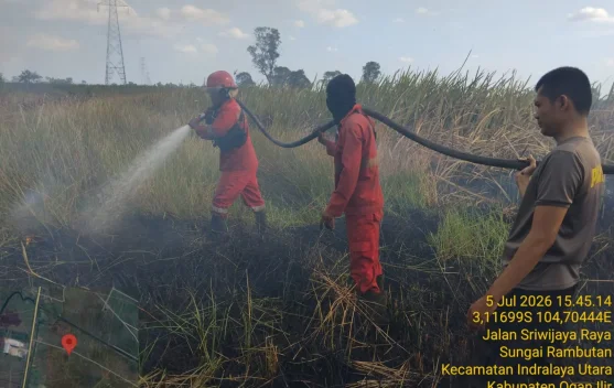 Lima Daerah Sumsel Masuk Zona Merah Karhutla
