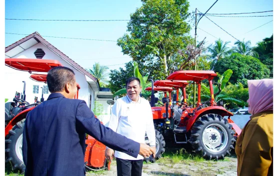 Pemkab Muba Modernisasi Lahan Sawah guna Kejar Target PSN