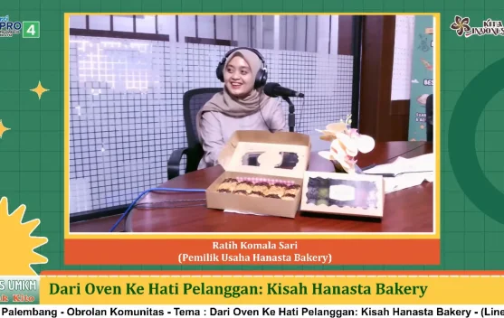 Berawal dari Hobi, Hanasta Bakery Palembang Raih Pelanggan Setia