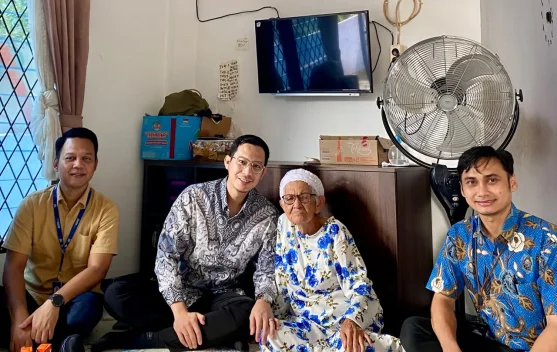 TASPEN Palembang dan PT Pos Indonesia Laksanakan Layanan Antar Pensiun