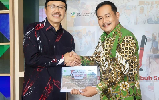 Wabup Muba Temui Mensos Percepat Sekolah Rakyat